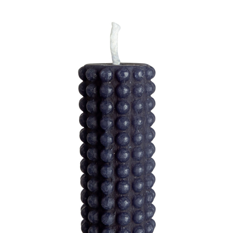 Hobnail Taper Candles In Box