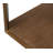 Gilbert Glass Top End Table
