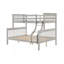 Lit superposé gris Marita (simple / double)-211296442