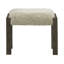 Ensemble de console Arnaline avec 2 tabourets rembourrés