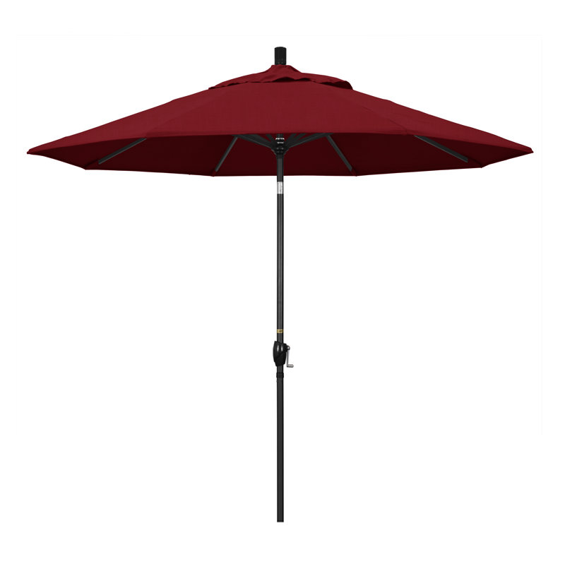 Parasol de marché 9 pi Iuka, Palette rubis