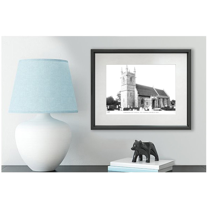 Fornham All Saints, All Saints Church 1898 by Francis Frith - Single Picture Frame Print, 60cm H x 80cm W  x 2.3cm D