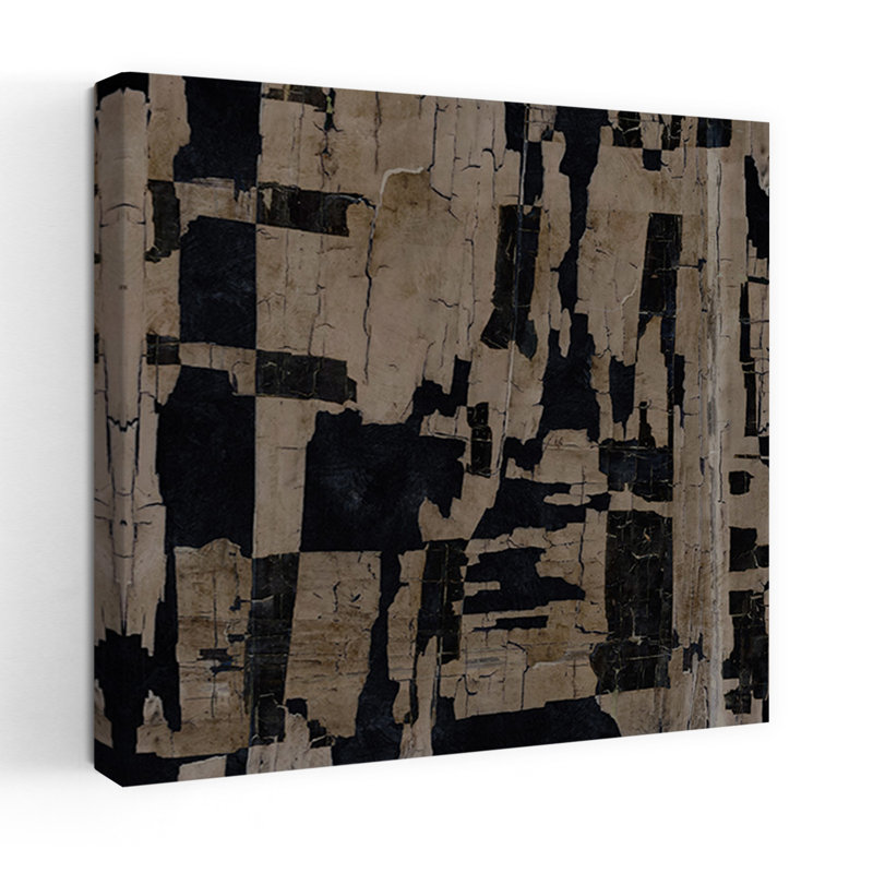 Art contemporain, art contemporain abstrait, H 36 po x l 36 po
