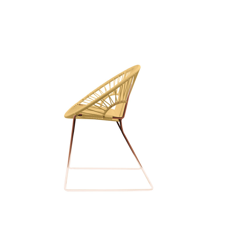 Chaise de patio Puerto, Caramel / cuivre