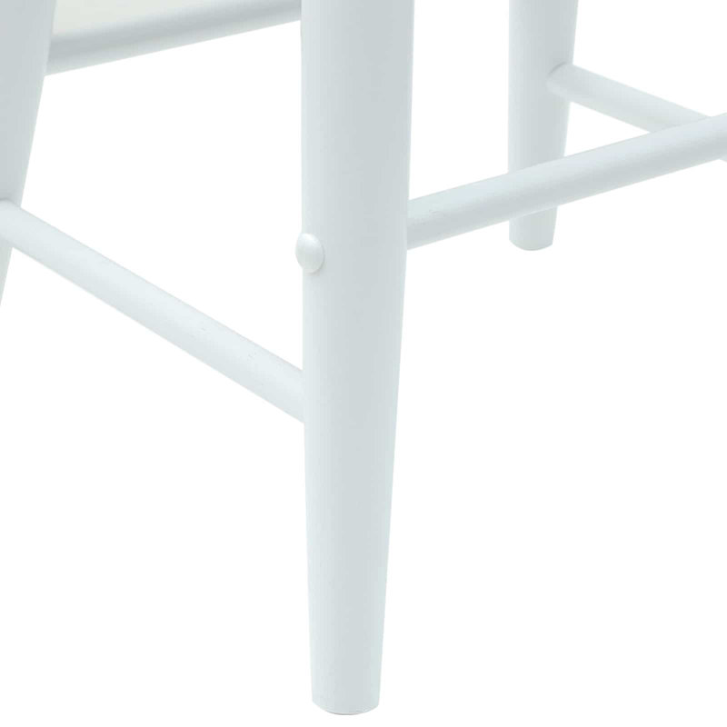 Taynia Solid Wood Accent, White/Natural