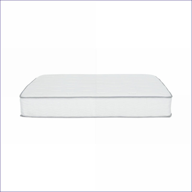 Mattresses 9 in. Medium Pocket Spring California King Mattress w/ Edge Support | White | Polyester, California King