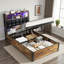 Upholstered Ottoman Storage Bed-1516009197