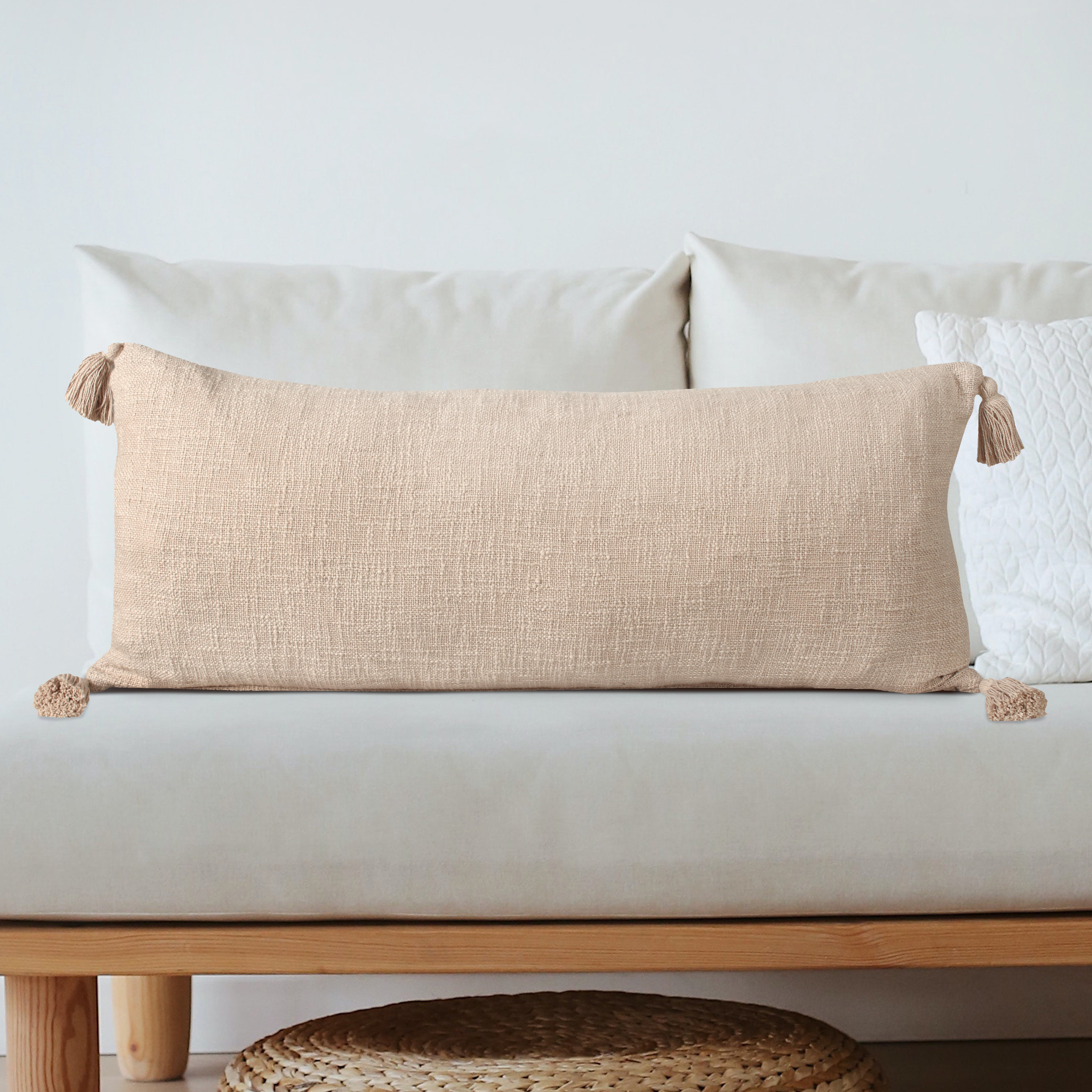 Rajani Home Insignia Cotton Throw Pillow & Reviews | Wayfair