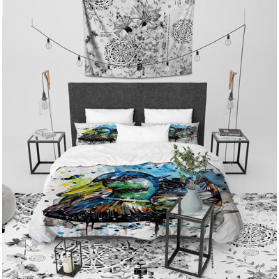 Vintage Duck Polyester Twill Duvet Cover