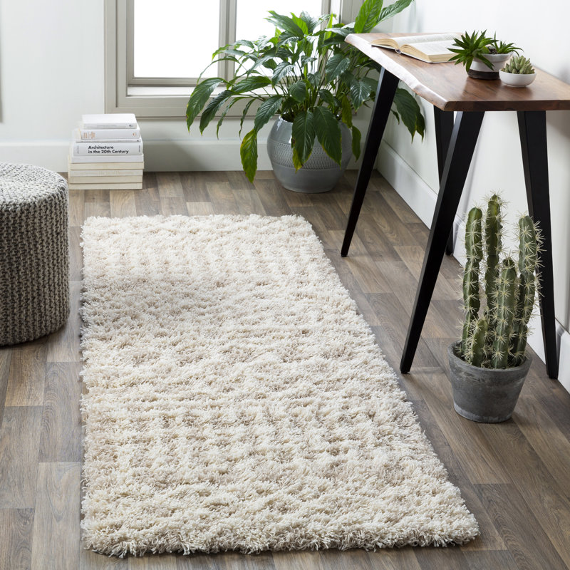Tapis géométrique Lurdes, Tapis de couloir 2 pi 7 po x 20 pi
