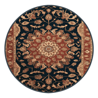 Machine Washable Persian Brown Area Rug