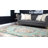 Galyean Abstract Green/Orange Area Rug-1078153772