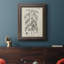 Antique Black & White Botanical IX - reproduction d'art sur toile-73974198