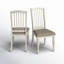 Chaise d'appoint blanche Cleckheat