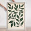 Oliver Gal Leaf Linen II Floral and Botanical - Luxury Shadowbox Framed Wall Art-143001009-143001019