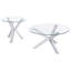 Ensemble de table basse et table de bout Sculptural