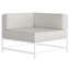 Chaise de patio avec coussins Sunbrella Delano-530283545-530283546