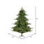 6.5' H Artificial Fir Christmas Tree