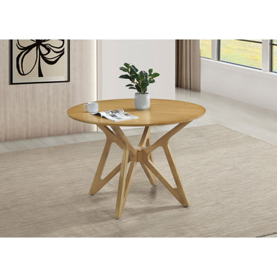 Kyrein Round Solid Wood Dining Table