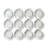 Solid Wood Circle Wall Mirror