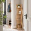 Étagère d'angle 63 "à 5 niveaux avec tablettes de rangement-1712902942