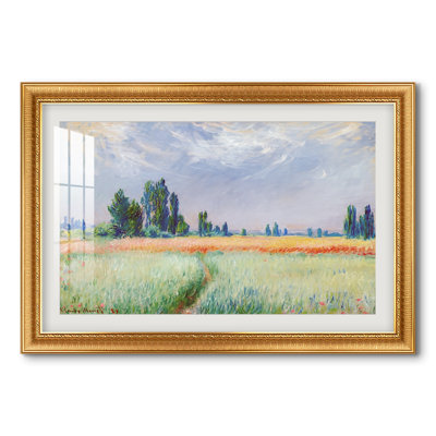 Le Champ de Blé, 1881 - Claude Monet - Estampe encadrée sur mesure