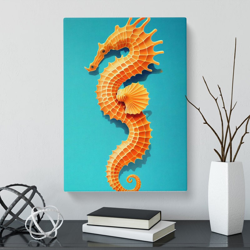 Seahorse Vol.1 - Wrapped Canvas, 50cm H x 35cm W x 3cm D