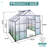 8' W x 6' D Greenhouse