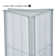 Three-Sided Revolving Pegboard Tower Floor Display on Wheeled Metal Base. Spinner Rack Stand. Panel Size: 16"W x 60"H