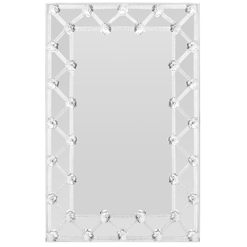 Baines Glass Flat Wall Mirror