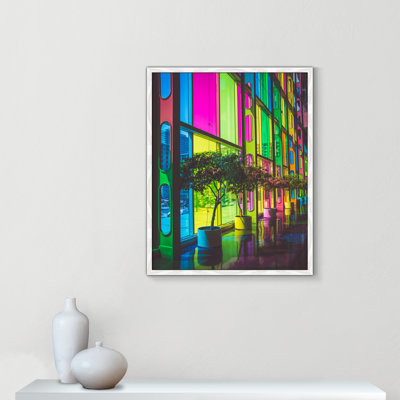 «Colorful Facade on Paper» par Felix Dubois, impression