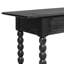 Console rétro avec 2 tiroirs, tablette et pieds sphériques Liora-118321004