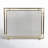 Gatsby Mesh Fireplace Screen - Single Panel, Steel Frame-91366771