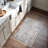 Washable Rugs - Vintage Kitchen Rug Stain Resistant Rugs for Living Room Bedroom Laundry Room Mat Distressed Hallway Floor Carpet (Brown/Blue)-199361943