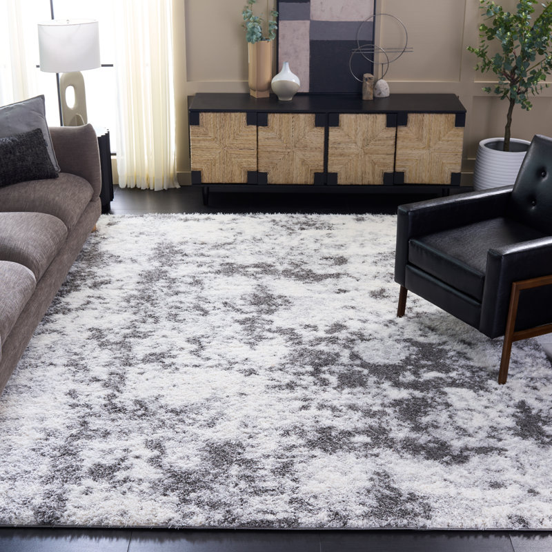 Aqdal Performance Abstract Rug, Rectangle 8' x 10'