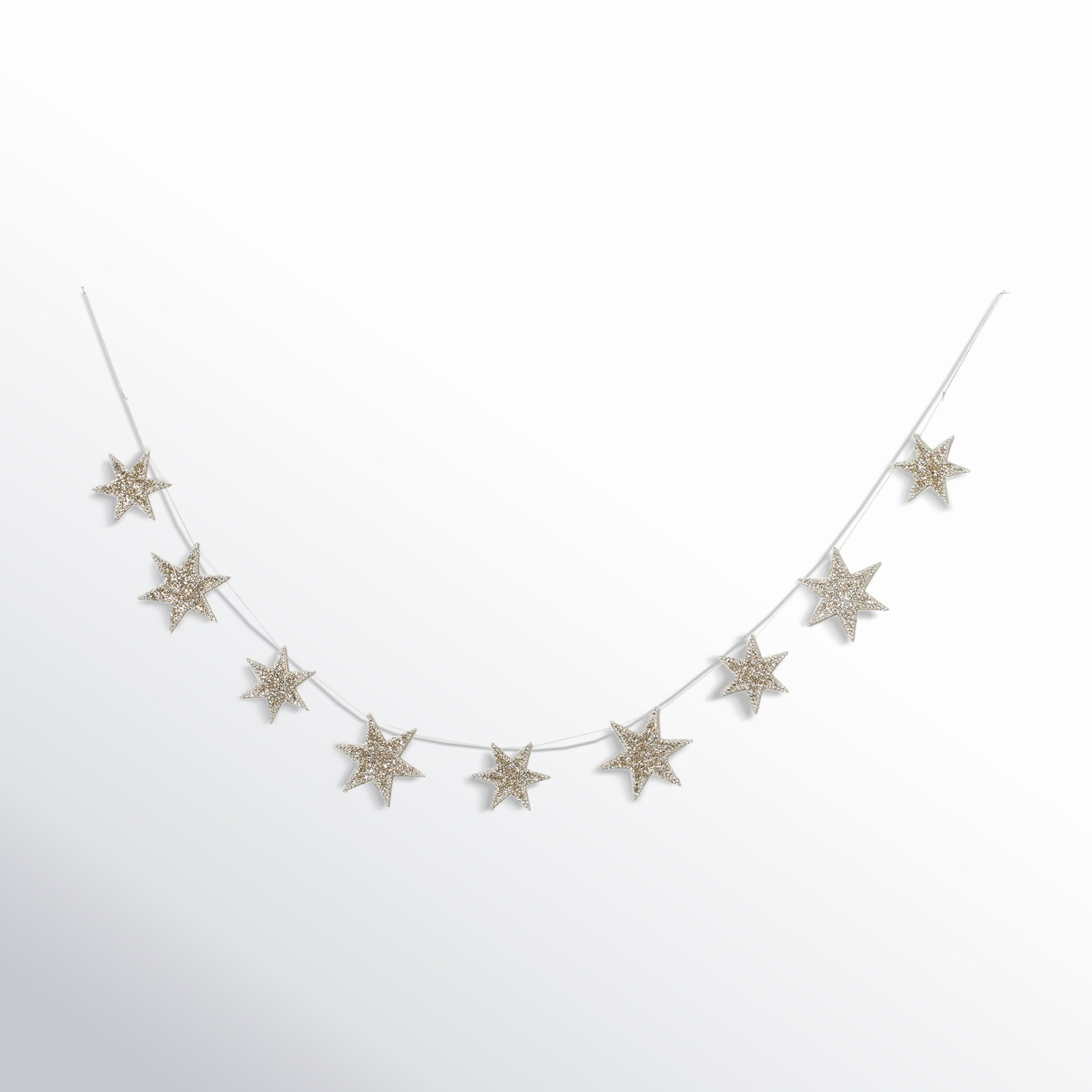 5' Silver Bead Novelty Garland