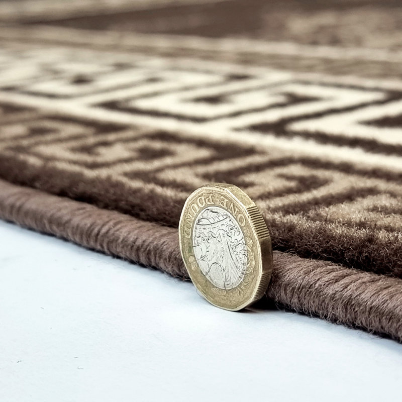 Aniweta Geometric Machine Woven / Power Loomed Area Rug, Rectangle 120 x 170cm