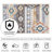 Wymond  Machine Washable Moroccan Area Rug Aztec Geometric Carpet With Non-Slip Backing-111815235