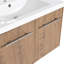 Meuble-lavabo moderne de 30 pouces avec lavabo-953423314