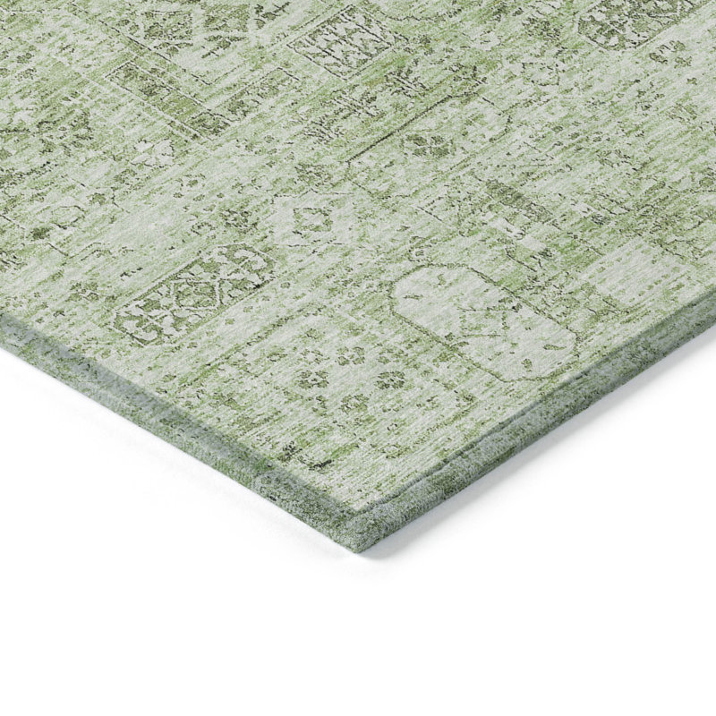 Tapis intérieur / extérieur Everlee avec envers antidérapant, Rectangle 5 pi x 7 pi 6 po