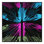 Neon Cascade Rug