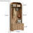 Hall Tree With Shoe Storage Bench, 4-in-1 Entryway Bench With Coat Rack-415579632