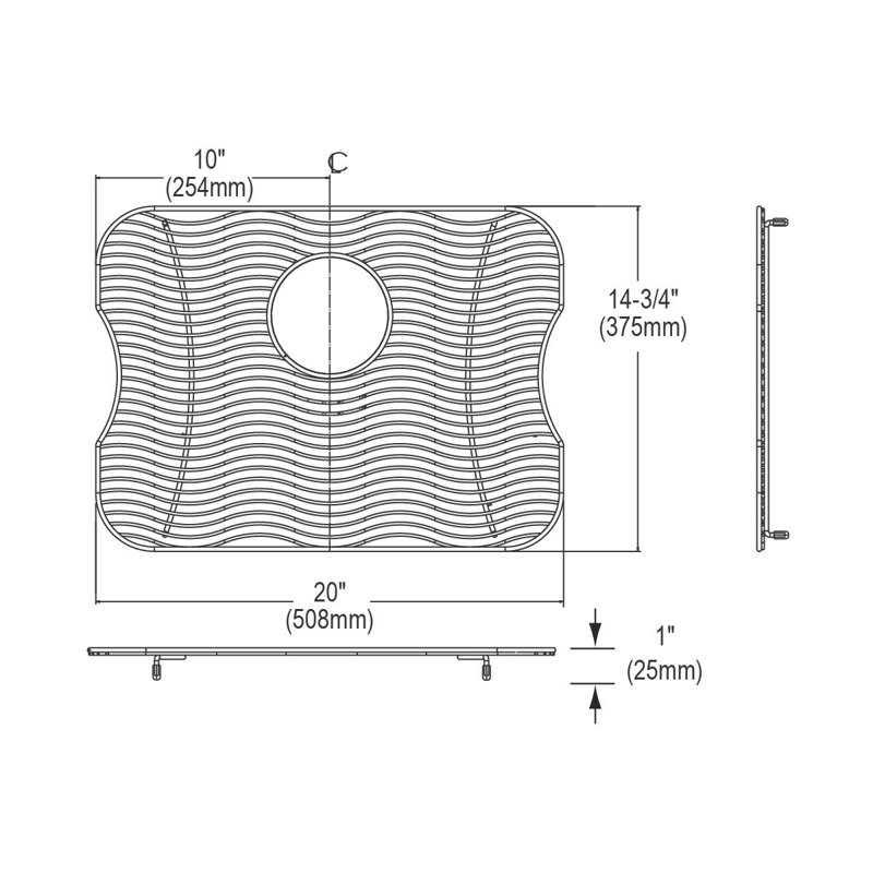 14.75" x 20" Sink Grid