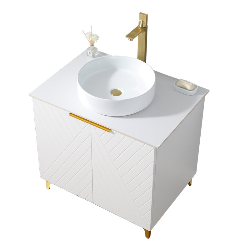 Meuble-lavabo simple 30 po avec lavabo vasque