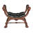 Rudy Genuine Leather Upholstered Bench