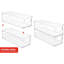 Bacs de rangement en plastique empilables Sorbus