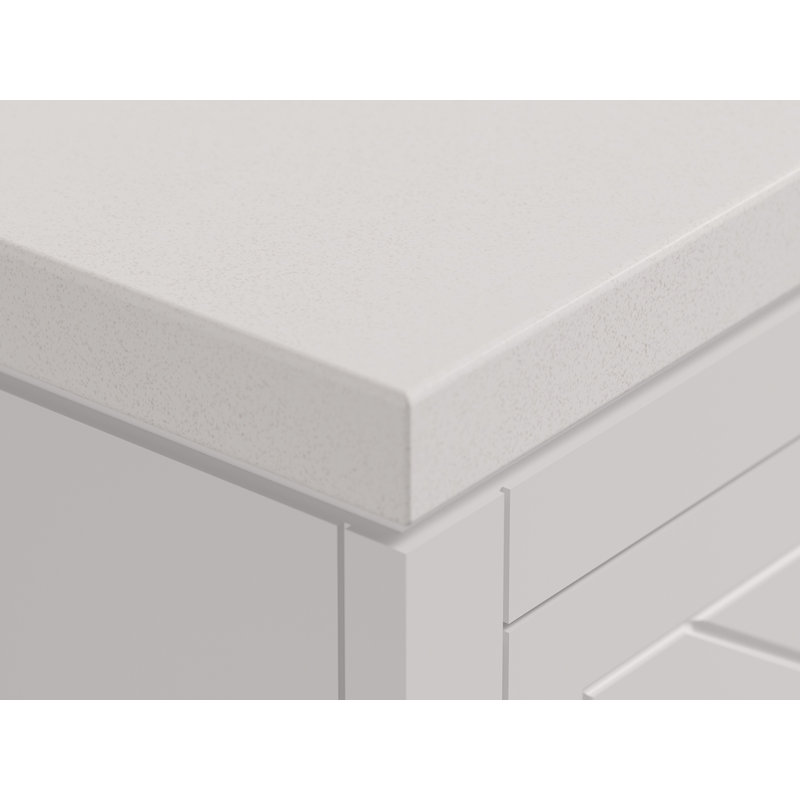 Beauxline 24-In Bathroom Vanity Set, White