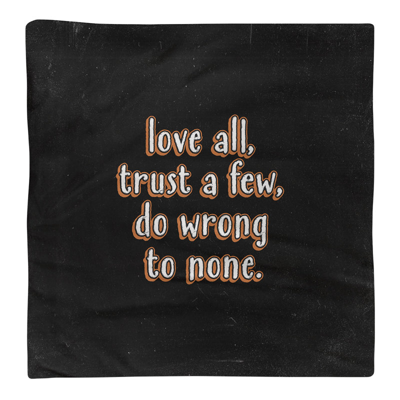 Polyester, Cotton No Pattern Square Napkin, Orange, Polyester, 10" L x 10" W