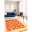 Tapis unique en laine noué à la main 5 pi 11 po x 9 pi 1 po nouvel âge Gwenette
