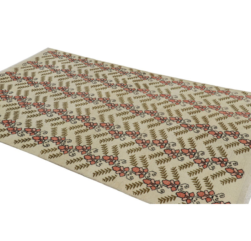 One-of-a-Kind 5'2" X 8'7" Hand Knotted Area Rug